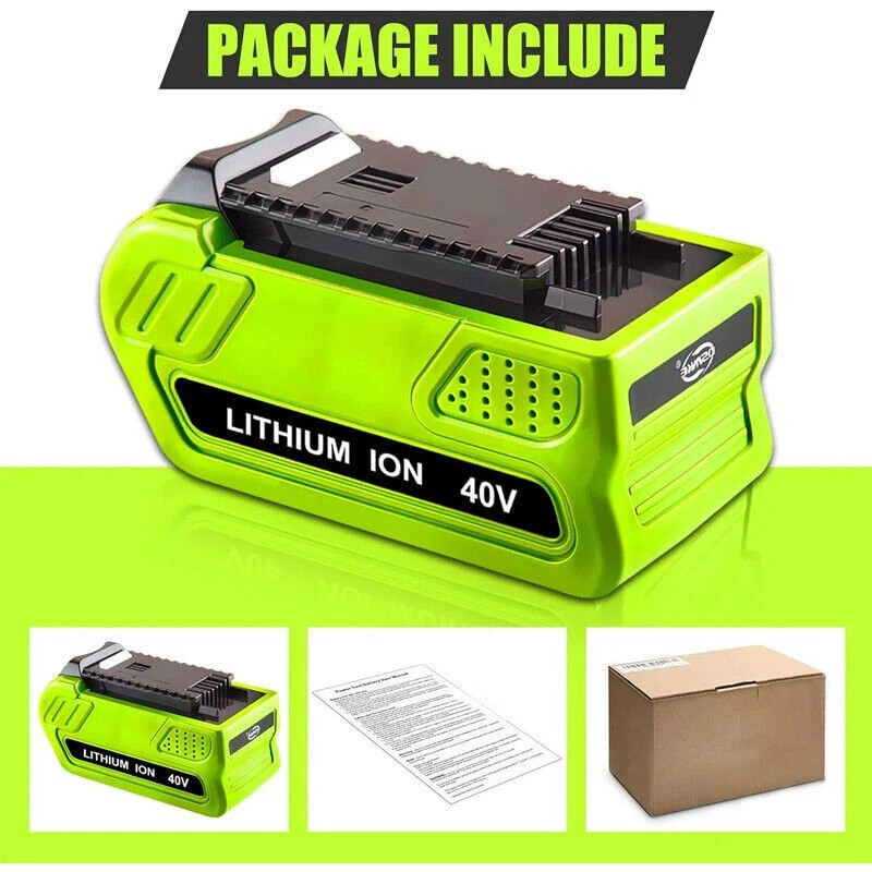 For GreenWorks 40V For Greenworks G-MAX Lithium Battery 29472 29462