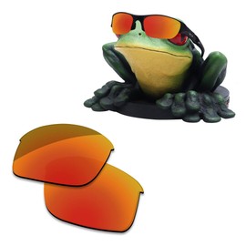 Acefrog AR Beschichtete Polarisierte Ersatzgläser für Oakley Flak Jacket Sonnenbrillen - Jaffa Orange
