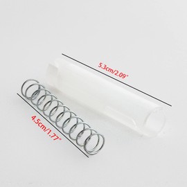 Replacement Pack Improved Design Fit for Pella Sliding Screen Door Guide Hardware Parts Includes Screen Door Rail Spring and Screw Easy Installation Reliable Smooth Operation