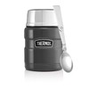 Thermos Stainless King Food Flask, Gun Metal, 470 ml
