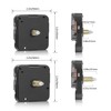 2 Pieces 12888 Clock Movement for Wall Clock Mechanism Replacement,