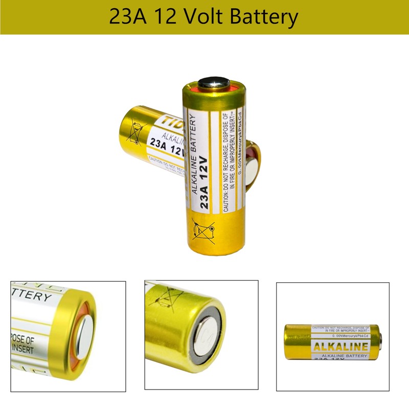 23A 12 Volt Battery 12V Alkaline Battery 5 Count,23A 12v