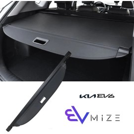 TESLAMIZE KIA EV6 Rear Trunk Cargo Cover Retractable Tonneau