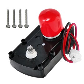 Tesidol 7286039 WS26X10021 7281291 7384691 Water Softener Valve Motor Original Equipment Manufacturer (OEM) Part Black