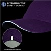 GADIEMKENSD Gorra de malla para mujer, excelente ventilación, ligera, reflectante,