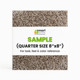 Smart Squares Walk in The Park Premium Made in The USA Carpet Tiles 18x18 Inch, Soft Padded, Seamless Appearance, Peel and Stick for Easy DIY Installation (760 Gemstone, Sample (8” x 8”))