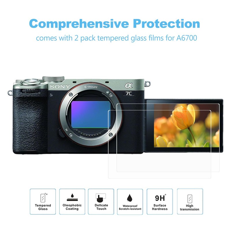 Pocoukate - Funda para cámara Sony Alpha 6700, funda protectora