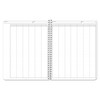 BookFactory 13 Column Log Book/Columnar Logbook/Notebook (13 Thirteen) Columns Columnar