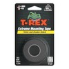T-REX Extreme Hold Double Sided Mounting Tape, All Weather, Black,