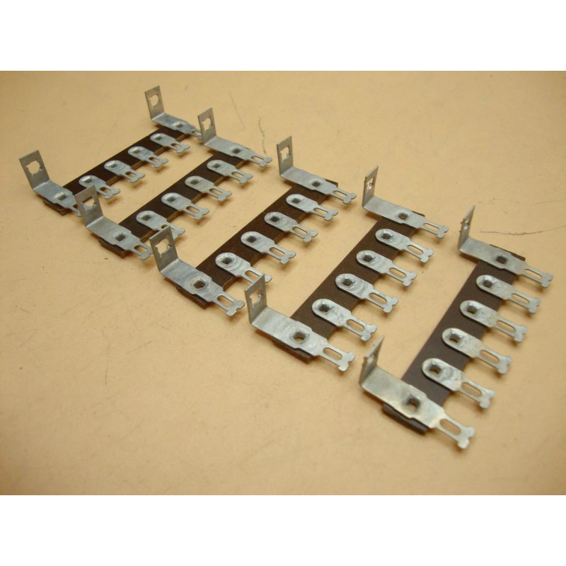 Unbranded Terminal Strip, 6 Lug, 2 Lug Common, Phenolic Terminal
