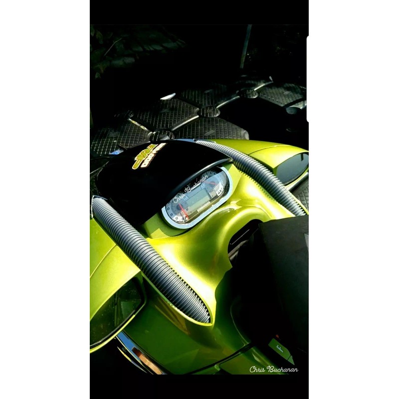BRP Silver SeaDoo BRP RXP RXP-X Hood Vent Hose Set