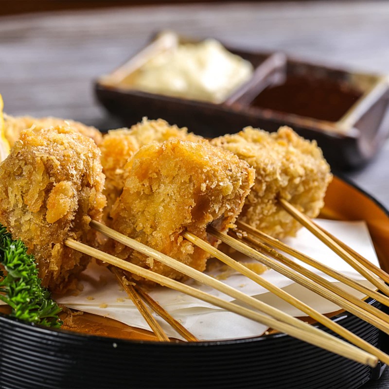 Fasmov Bamboo Skewer Sticks, 1000 Pack 12 inches Barbecue Kabob