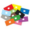 1200 Book Mixed Colour Coding School Library Book Index Labels