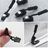 Pack of 6 Zip Zippers, Zip Slider Replacement, 3 Sizes
