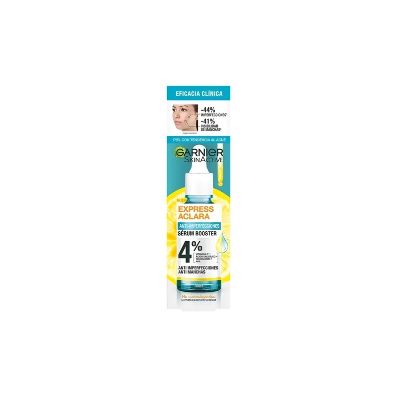 Serúm Garnier Express Booster 4% 30ml