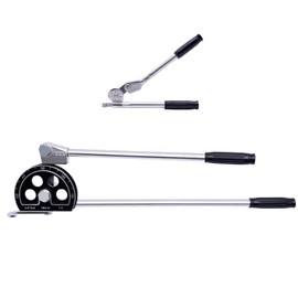 Tubing Bender 19mm(3/4'') OD Manual Tube Pipe Bender Bending Tool for Steel&Copper&Aluminum Plumbing Air Conditioner Refrigeration Repair, 180 Degree Bending Angle