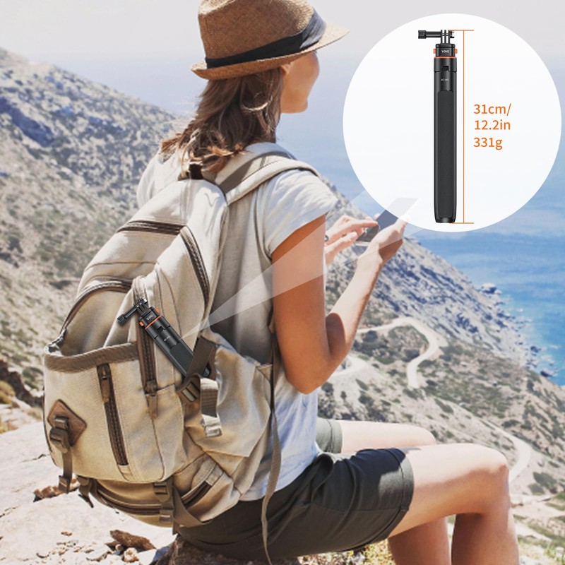 VRIG 160cm Quick Release Tripod with Magnetic Magnet Mount, Long