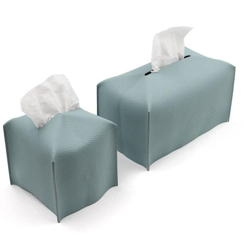 AIMALL Tissue Box Dispenser Paper Storage Holder Napkin Case Organizer