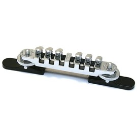 Fender Gretsch Synchro-Sonic Chrome Adjustable Bridge with Base Electric Guitar Bridge