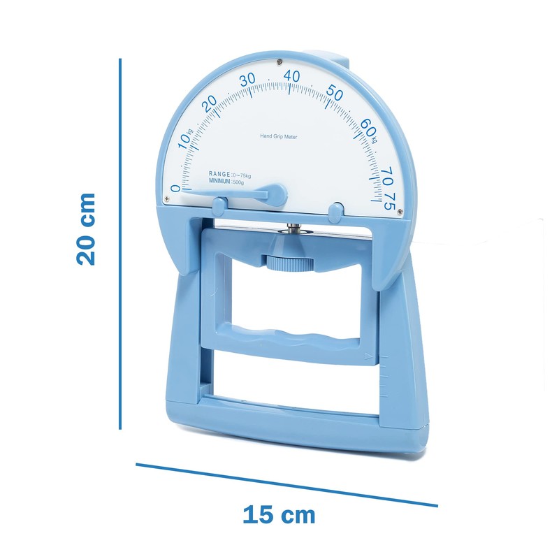 Gima - Hand Grip Meter, Dynamometer for Measuring Force of