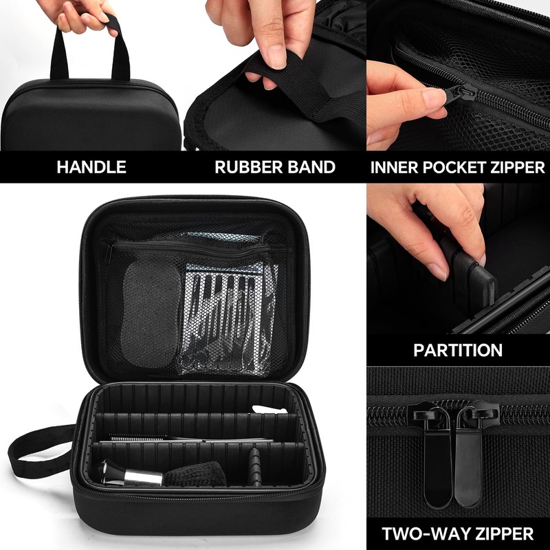 14PCS Hair Cutting Kit with Barber Bag, Haircut Scissors, Barber