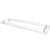 WUSILILU Acrylic Bathtub Tray,31" Clear Acrylic Bathroom Bathtub Tray w/Handle