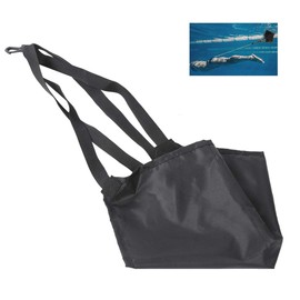 Yosoo Health Gear Swimming Resistance Belt with Swimming Parachute, Strength Training Swimming Belt, Swimming Resistance Belt, Swimming Belt (Back L)