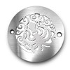Designer Drains 4 Inch Round Shower Drain Strainer, Octopus Design