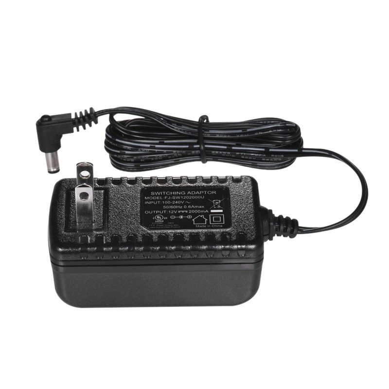 YONGNUO 12V 2A Standard Power Adapter with US Plug Wide