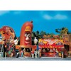 Hot Dog Man and Power-Ball Throwing Booth Fairground Attractions HO