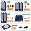 Compression Packing Cubes for Suitcases, Ultralight 8 Set Packing Cubes