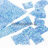 Decopatch Papers 395 x 298 mm Tiled Flowers And Circle