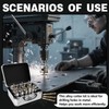 22PCS Carbide Hole Saw Kit for Metal - Heavy Duty