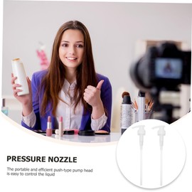 SAFIGLE 6Pcs Press-Type Lotion Pumps for Shampoo and Shower Gel Reusable Bottle Pump Dispenser Compatible Liquid Containers Easy to Use for Home and Travel