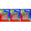 EBC HH Front/Rear Brake Pads 3 Sets Harley FLTRX Road