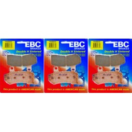 EBC HH Front/Rear Brake Pads 3 Sets Harley FLTRX Road Glide Custom 2010-2015