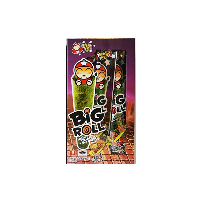 Tao Kae Noi Big Roll Grilled Seaweed Roll 9 Packets