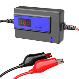 Battery Desulfator，Battery Maintainer for Cars, Trucks, Motorcycles, ATV, Boats, RV Battery,Auto-Setting (12-48V 400AH Blue)