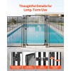 4 X 2.5 ft Inground Outdoor Security Swimming Pool Fence