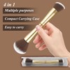 Grehge akeup Brush, Travel Makeup Brush Set, All in One