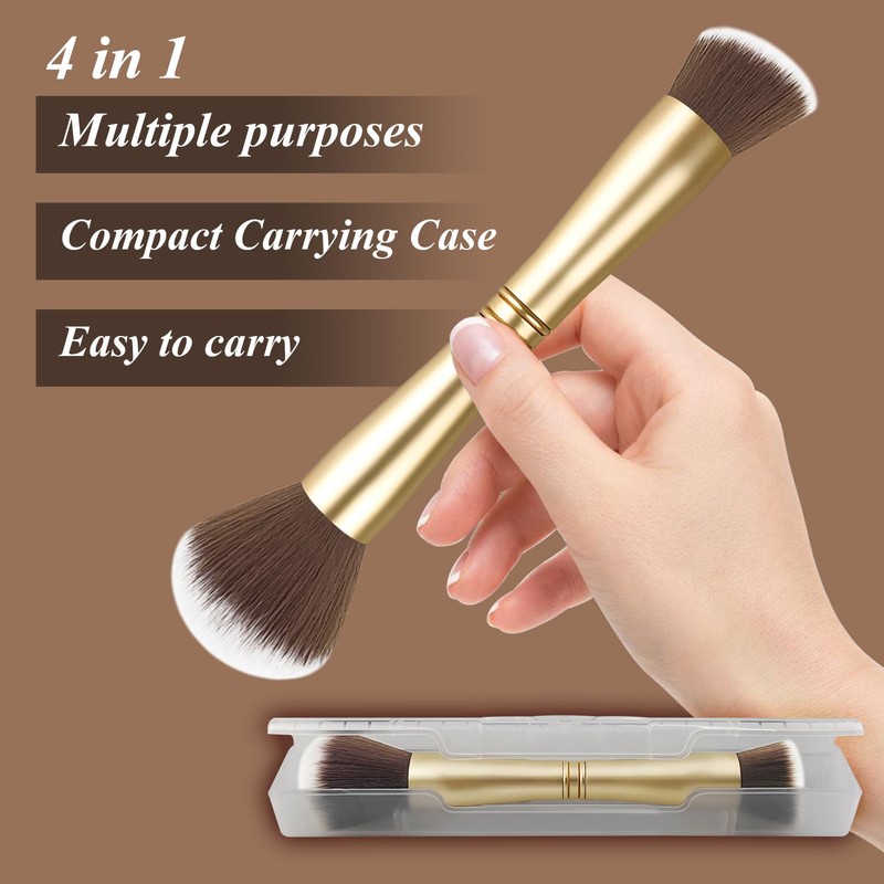 Grehge akeup Brush, Travel Makeup Brush Set, All in One