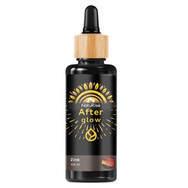 NatuRise® Zinc Drops - High Dose - Alcohol Free - Ionic Zinc Sulphate - 50 ml - 10 mg Zinc per 5 Drops - Laboratory Tested - With Bamboo Wood & UV Glass