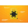 Woods 2801 Extension Reel with Four 3-Prong Power Outlets; Heavy