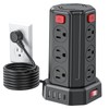 Power Strip Surge Protector, 6.5 Ft Extension Cord with 12