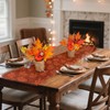 [2-Style & Light Timer] 2 Pack 13 Inch Fall Decor