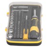 65Pcs Screwdriver Set Chrome Vanadium Steel SK‑1156 Ratcheting Electronics Repair