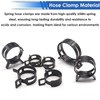 smseace 75Pcs Spring Band Hose Clamp 19 21 23 24