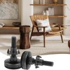 GIONAR 4 Pcs Adjustable Furniture Feet, T- Nut Kit 3/8”-16