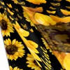 Satin Pillowcase for Hair and Skin Standard Size Summer Sunflower