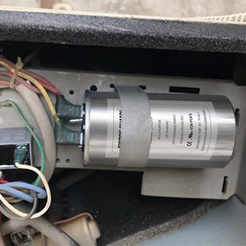 30 uF/MFD Capacitor for AC, 370 or 440 VAC CBB65